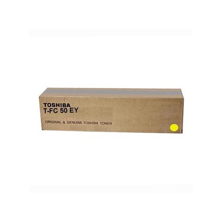 Toshiba oryginalny toner T-FC50EY, 6AJ00000111, 6AJ00000225, yellow, 33600s