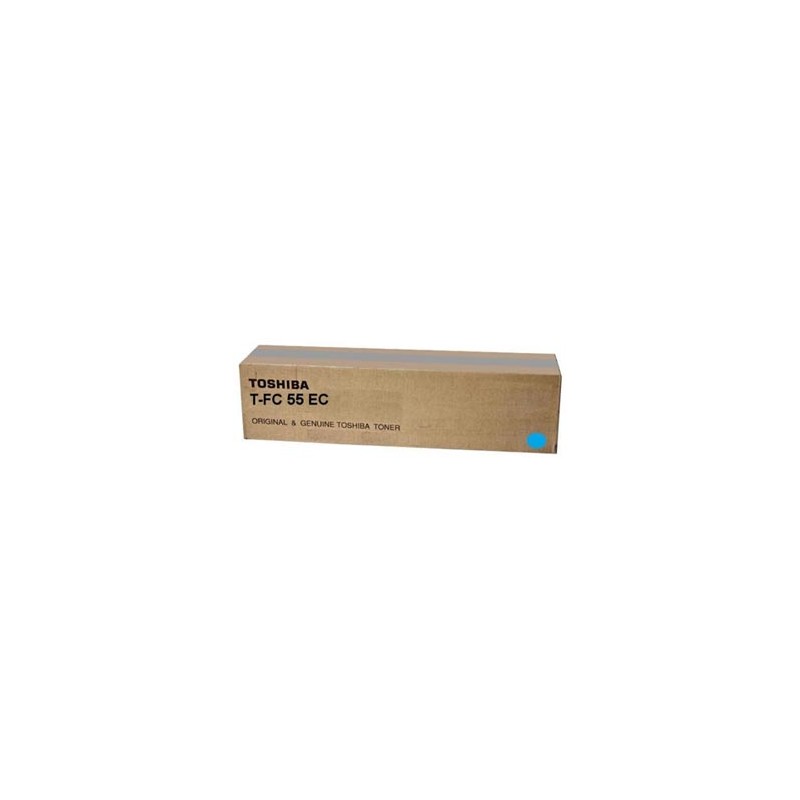 Toshiba oryginalny toner TFC55EC, 6AG00002318, cyan, 26500s
