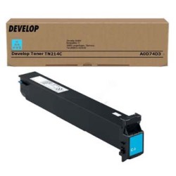 Develop oryginalny toner A0D74D3, TN-214C, cyan, 18500s