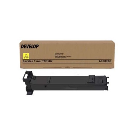 Develop oryginalny toner A0DK2D3, TN-318Y, yellow, 8000s
