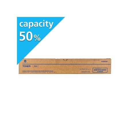 Konica Minolta oryginalny toner A33K05H, TN-322, black, 14400s, Połowa pojemności