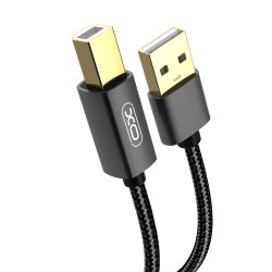 XO kabel GB010A USB - USB-B 1,5 m czarny