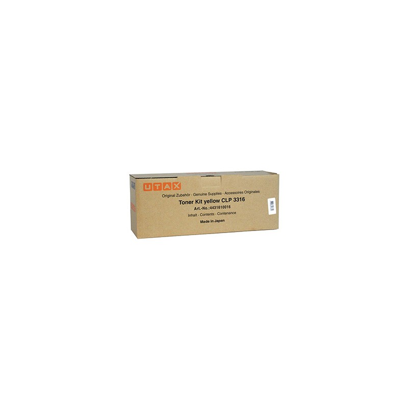 Utax oryginalny toner 4431610016, yellow, 4000s