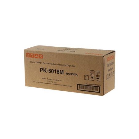 Utax oryginalny toner 1T02TWBUT0, PK-5018M, magenta, 11000s