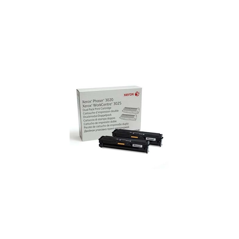 Xerox oryginalny toner 106R03048, black, dual pack