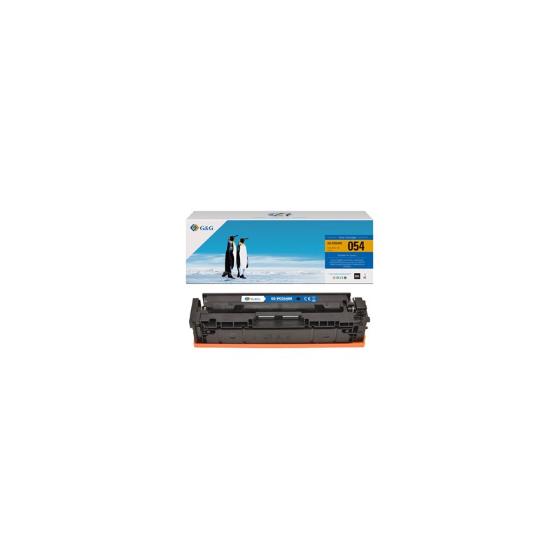 G&G kompatybilny toner z Canon 054K, NT-PC054BK, black, 1500s