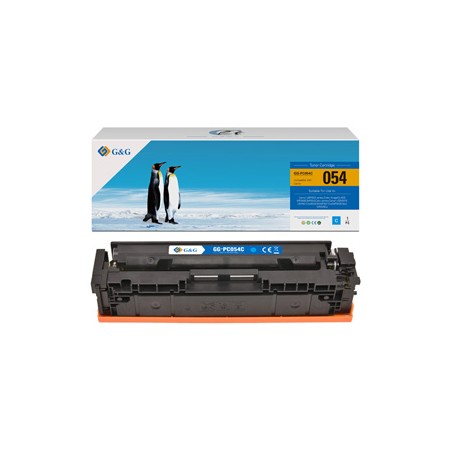 G&G kompatybilny toner z Canon 054C, NT-PC054C, cyan, 1200s