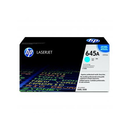 HP oryginalny toner C9731A, HP 645A, cyan, 12000s
