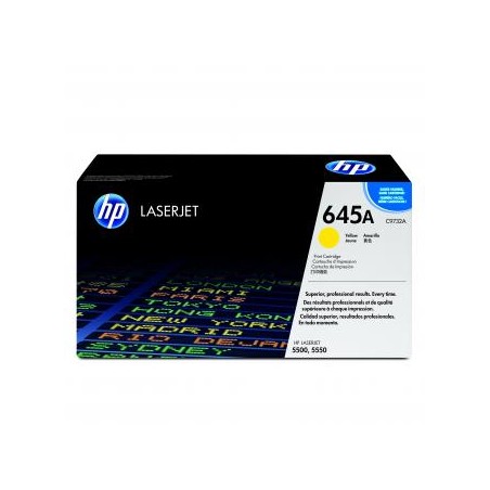 HP oryginalny toner C9732A, HP 645A, yellow, 12000s