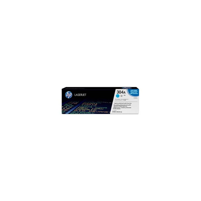 HP oryginalny toner CC531A, HP 304A, cyan, 2800s