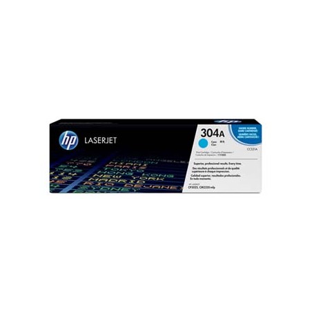 HP oryginalny toner CC531A, HP 304A, cyan, 2800s
