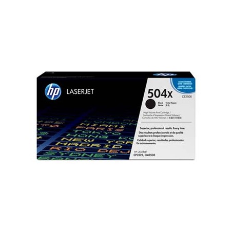 HP oryginalny toner CE250X, HP 504X, black, 10500s