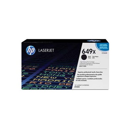 HP oryginalny toner CE260X, HP 649X, black, 17000s, high capacity