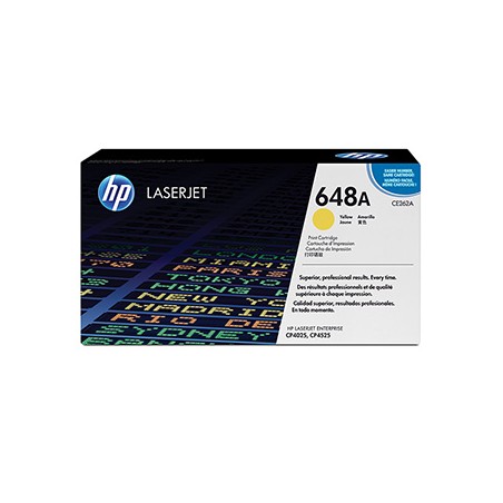HP oryginalny toner CE262A, HP 648A, yellow, 11000s