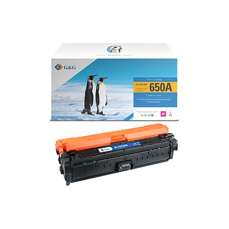 G&G kompatybilny toner z HP CE273A, NT-CH273FM, HP 650A, magenta, 15000s