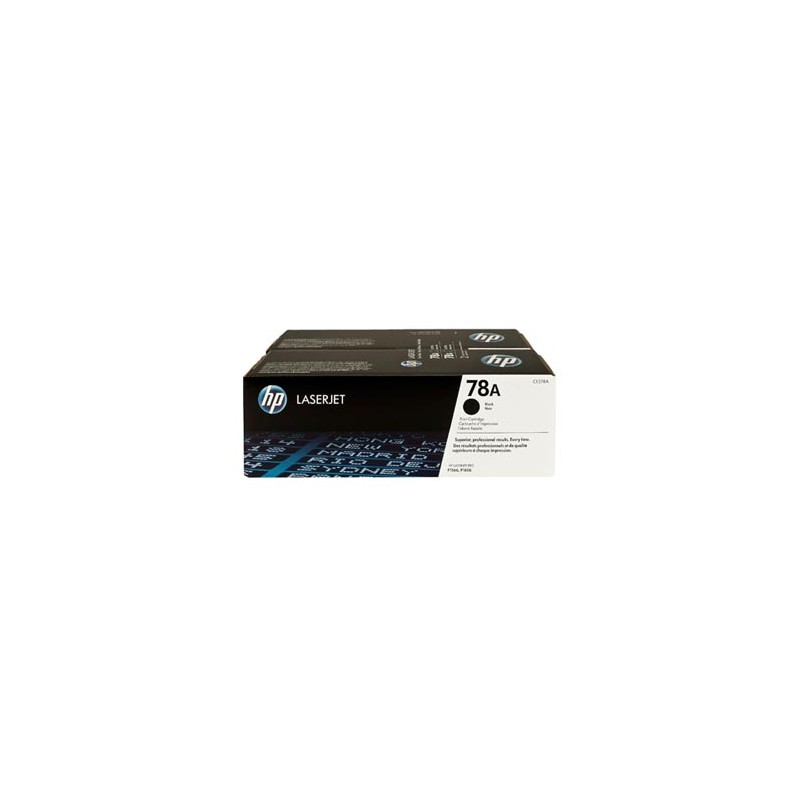 HP oryginalny toner CE278AD, HP 78A, black, 4200 (2x2100)s, dual pack, 2szt