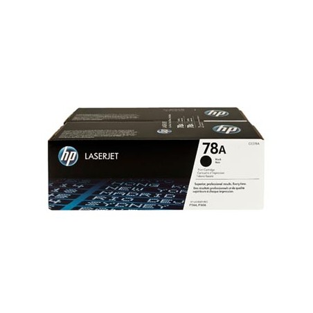 HP oryginalny toner CE278AD, HP 78A, black, 4200 (2x2100)s, dual pack, 2szt