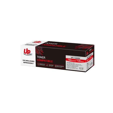 UPrint kompatybilny toner z HP CE278A, Canon 726BK, H.78AE, HL-30E, black, 2100s