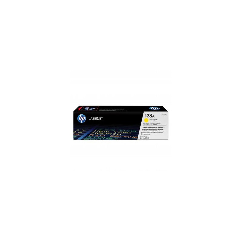 HP oryginalny toner CE322A, HP 128A, yellow, 1300s