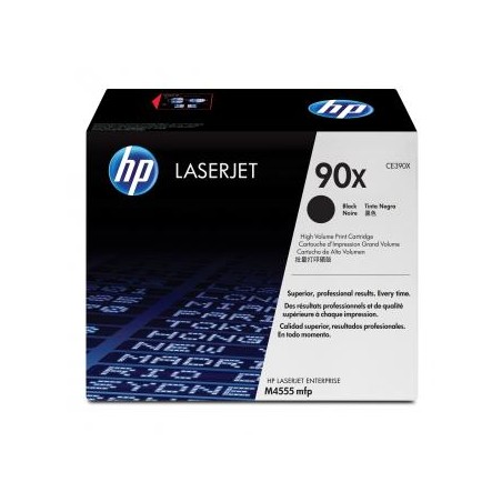 HP oryginalny toner CE390X, HP 90X, black, 24000s