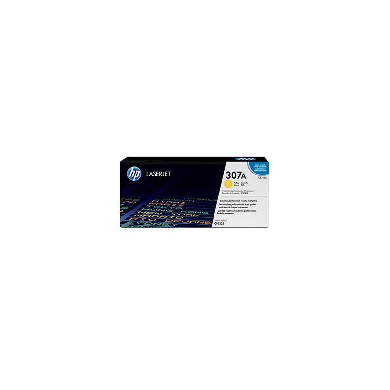 HP oryginalny toner CE742A, HP 307A, yellow, 7300s
