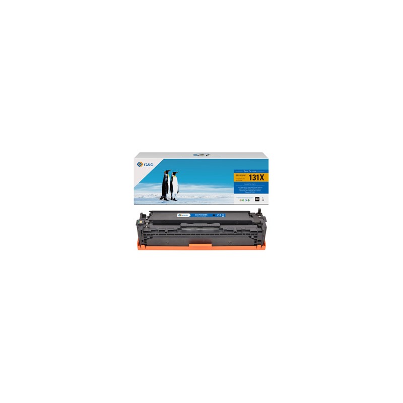 G&G kompatybilny toner z HP CF210X, Canon CRG731H, NT-PH210XBK, HP 131X, black, 2400s