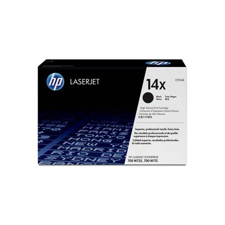 HP oryginalny toner CF214X, HP 14X, black, 17500s