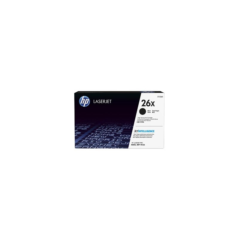 HP oryginalny toner CF226X, HP 26X, black, 9000s, high capacity, 930g