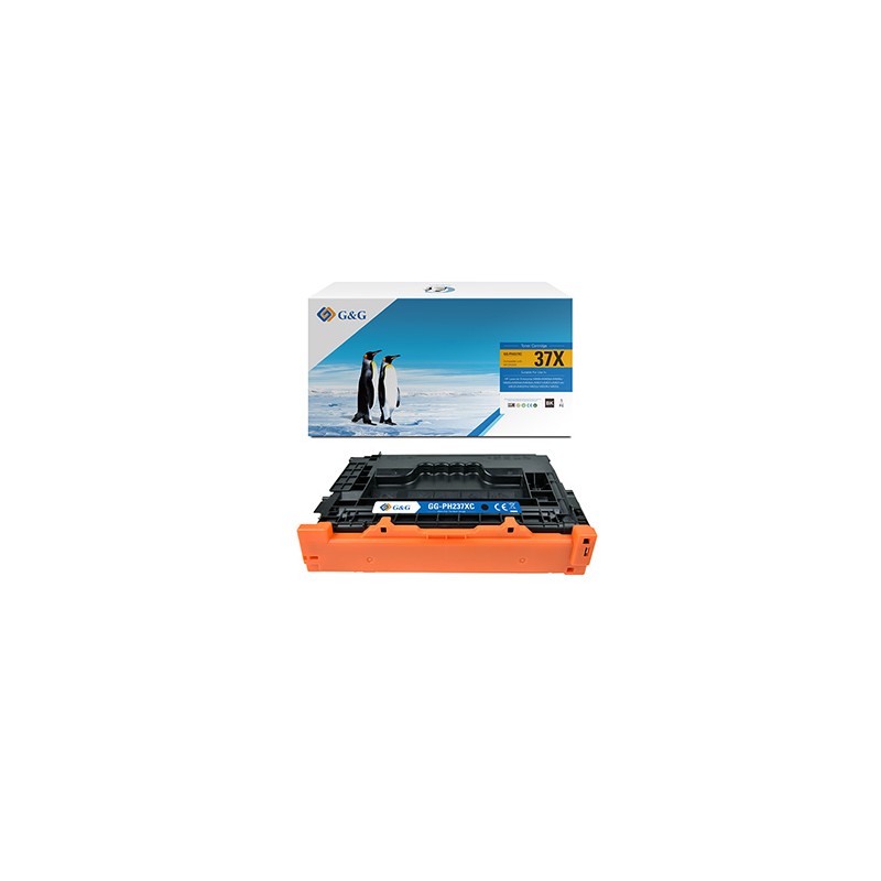 G&G kompatybilny toner z HP CF237X, NT-PH237XC, HP 37X, black, 25000s, high capacity