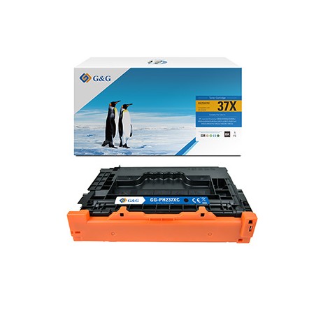 G&G kompatybilny toner z HP CF237X, NT-PH237XC, HP 37X, black, 25000s, high capacity
