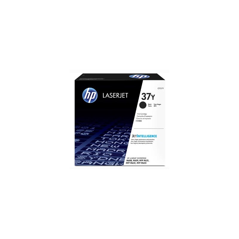 HP oryginalny toner CF237Y, HP 37Y, black, 41000s, extra duża pojemność