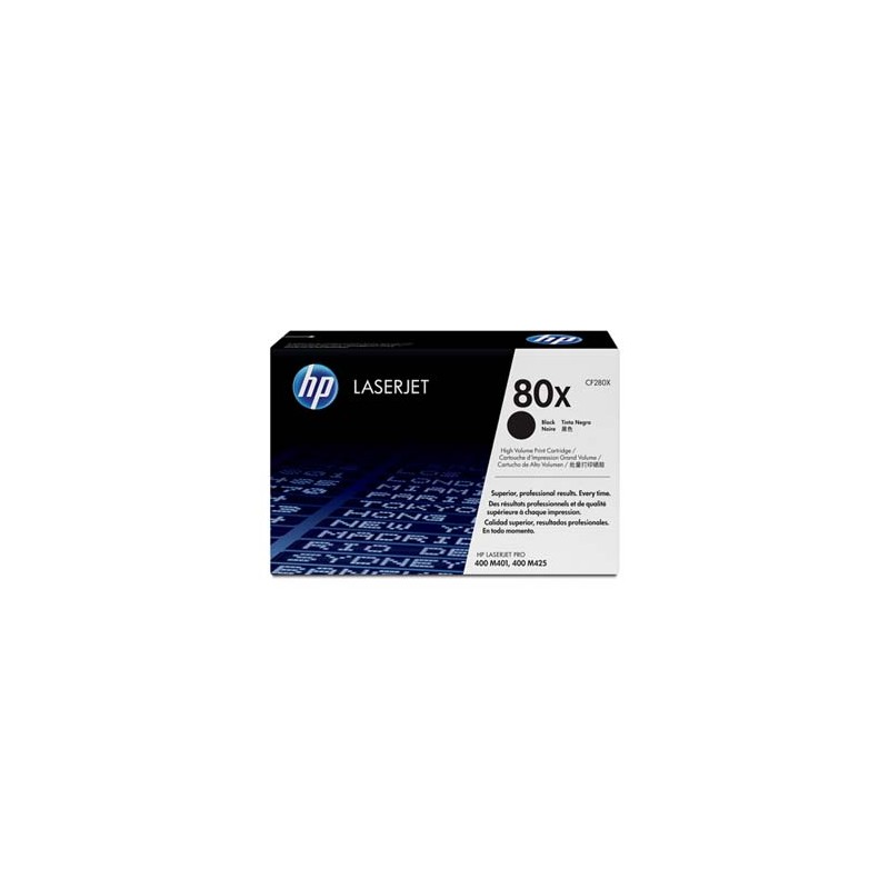 HP oryginalny toner CF280X, HP 80X, black, 6900s, 1050g