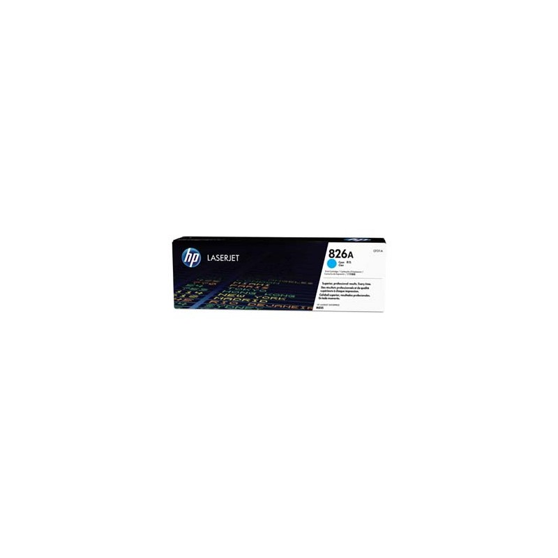 HP oryginalny toner CF311A, HP 826A, cyan, 31500s, EOL