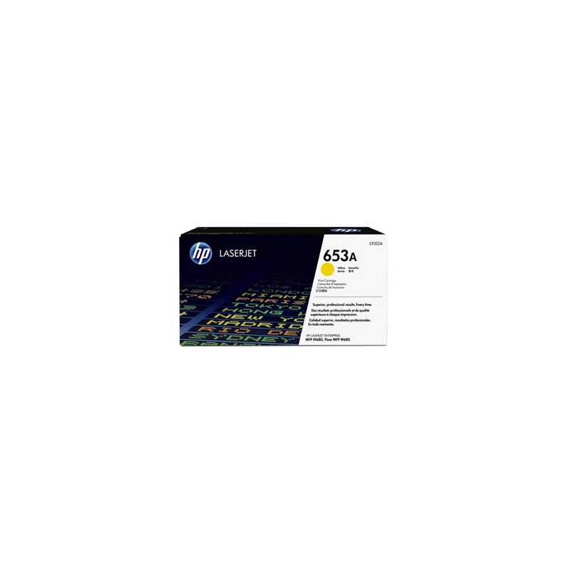 HP oryginalny toner CF322A, HP 653A, yellow, 16500s