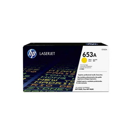 HP oryginalny toner CF322A, HP 653A, yellow, 16500s
