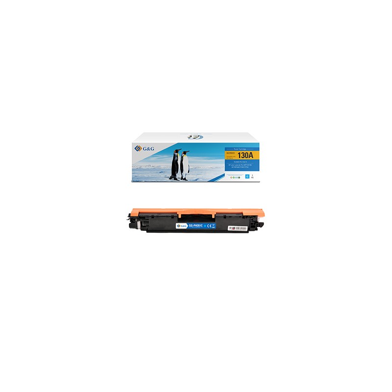G&G kompatybilny toner z HP CF351A, NT-PH351C, HP 130A, cyan, 1000s