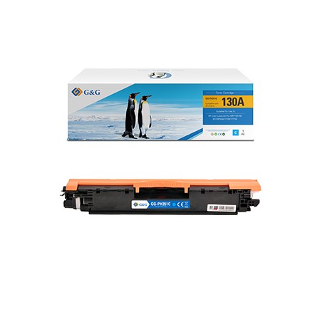 G&G kompatybilny toner z HP CF351A, NT-PH351C, HP 130A, cyan, 1000s