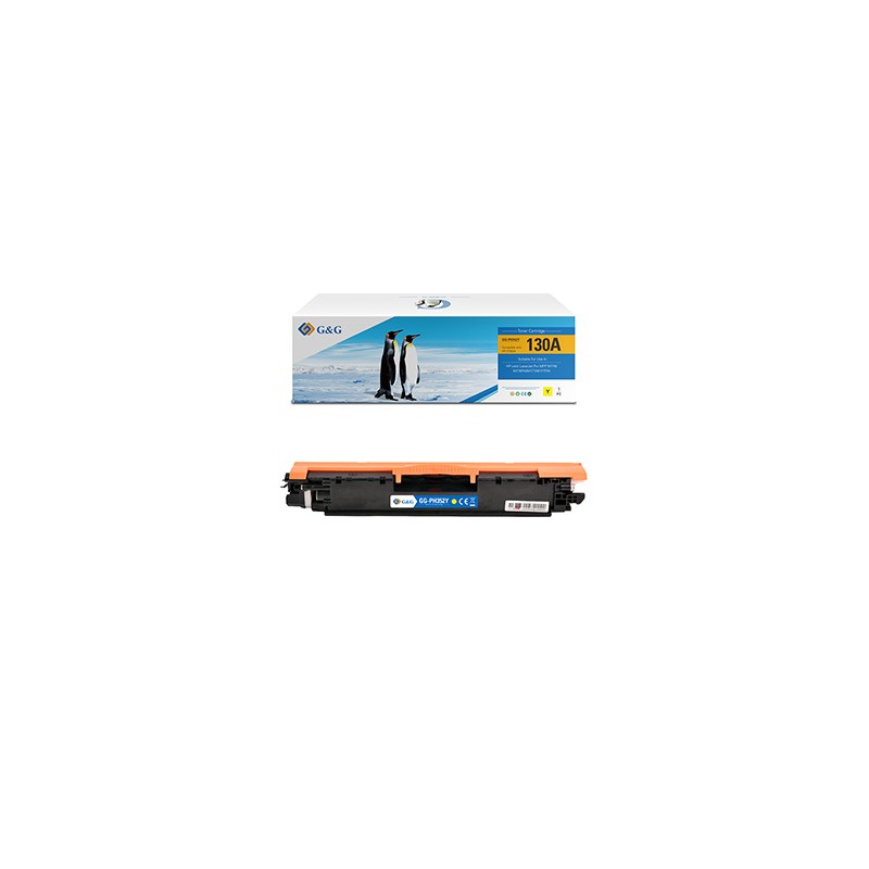 G&G kompatybilny toner z HP CF352A, NT-PH352Y, HP 130A, yellow, 1000s