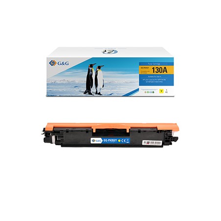 G&G kompatybilny toner z HP CF352A, NT-PH352Y, HP 130A, yellow, 1000s