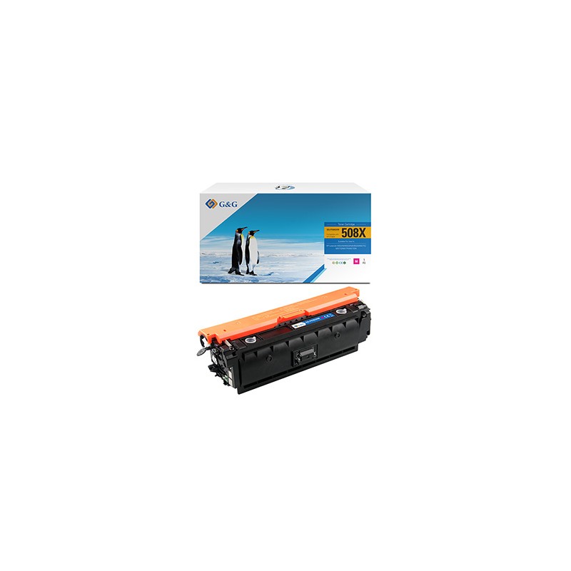 G&G kompatybilny toner z HP CF363X, NT-PH363XM, HP 508X, magenta, 9500s, high capacity