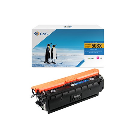 G&G kompatybilny toner z HP CF363X, NT-PH363XM, HP 508X, magenta, 9500s, high capacity