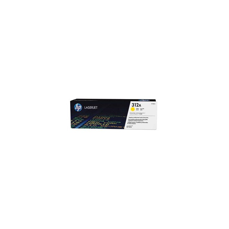 HP oryginalny toner CF382A, HP 312A, yellow, 2700s, 720g