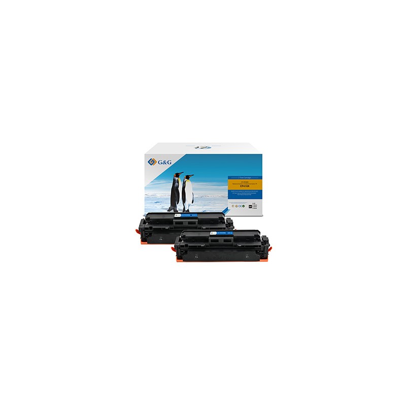 G&G kompatybilny toner z HP CF410X, NT-PH410XUBK, black, 6300s, high capacity