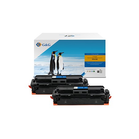 G&G kompatybilny toner z HP CF410X, NT-PH410XUBK, black, 6300s, high capacity