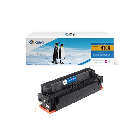 G&G kompatybilny toner z HP CF413X, NT-PH413XM, HP 410X, magenta, 5000s, high capacity