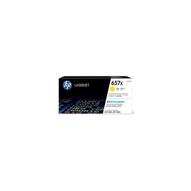 HP oryginalny toner CF472X, HP 657X, yellow, 23000s, high capacity