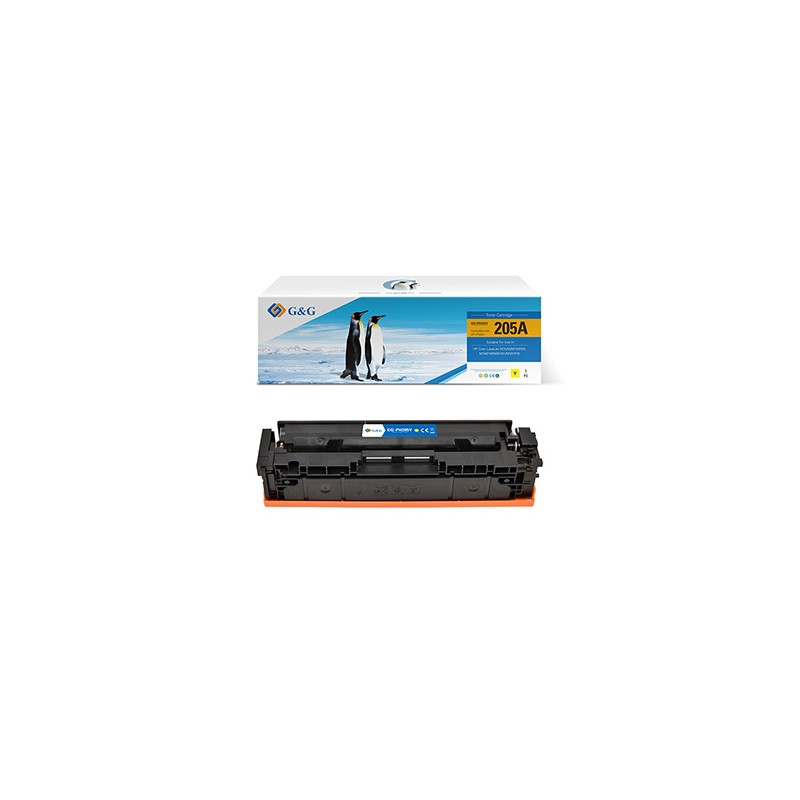 G&G kompatybilny toner z HP CF532A, NT-PH205Y, HP 205A, yellow, 900s