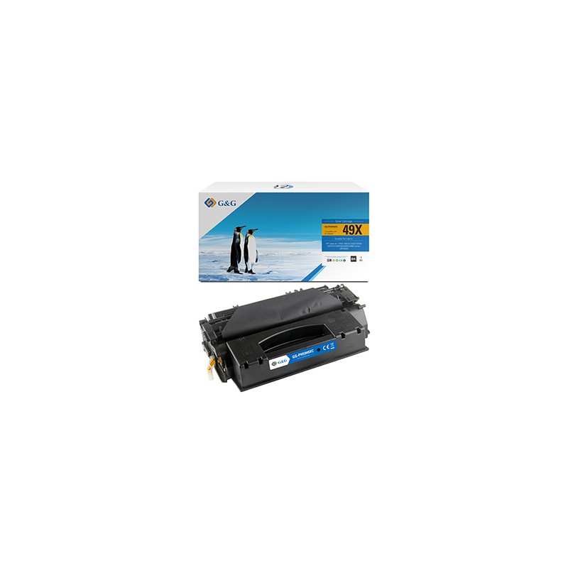G&G kompatybilny toner z HP Q5949X, NT-PH5949XC, HP 49X, black, 6000s, high capacity