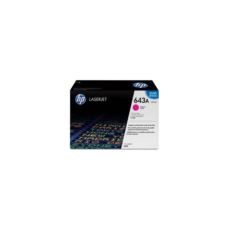 HP oryginalny toner Q5953A, HP 643A, magenta, 10000s