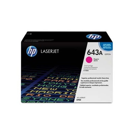 HP oryginalny toner Q5953A, HP 643A, magenta, 10000s